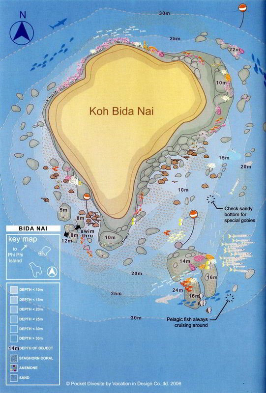 Ko Bida Nai Islands - Scubadeep