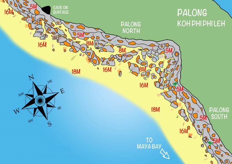 Palong Bay Dive Site Scubadeep.com